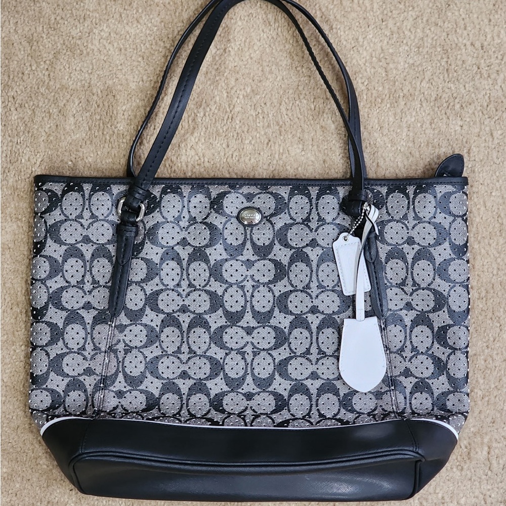 Stylish Black and Gray Bag